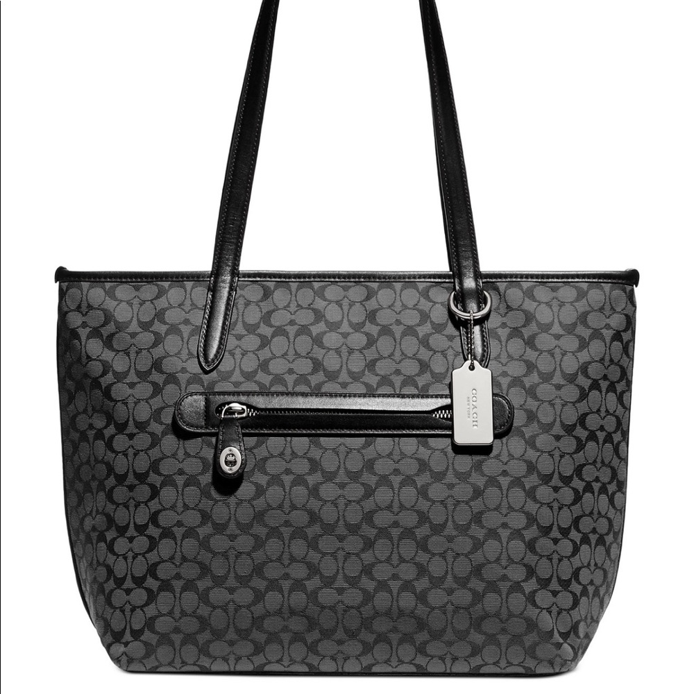 Coach Signature Jaquard Taylor Tote